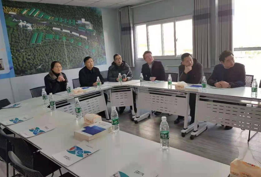 内江市副市长徐炼英一行调研中科奥格