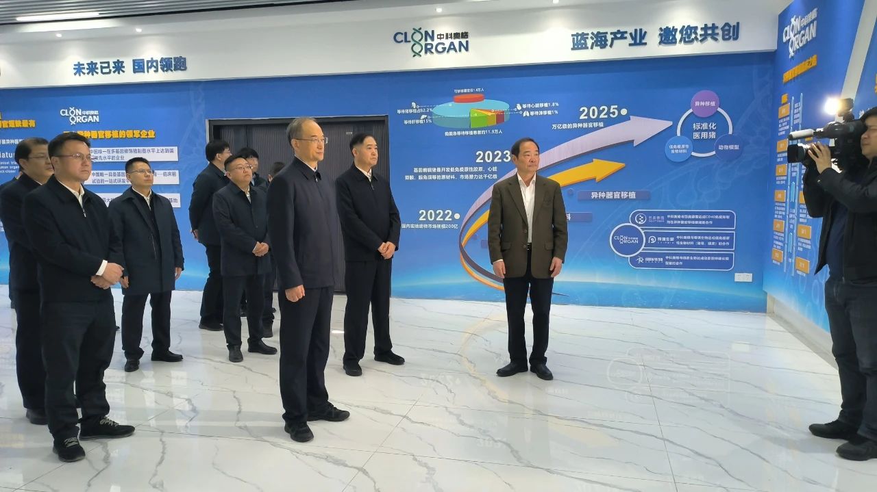 省长黄强调研中科奥格